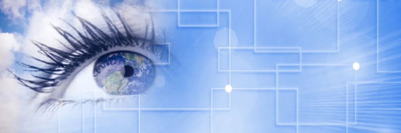 An eye symbolising vision clarity