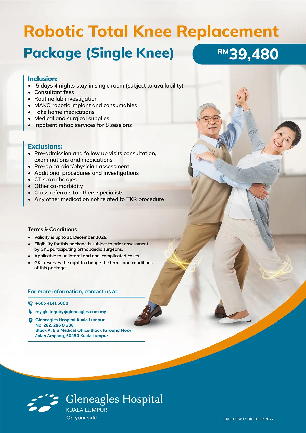 Robotic TKR Package Poster image