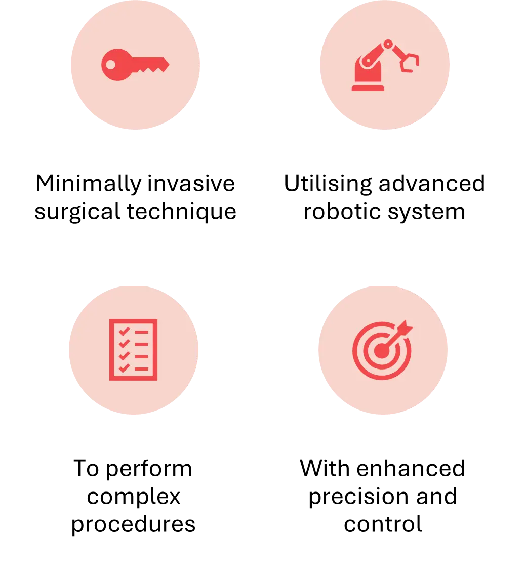 Key benefits of robotic surgery